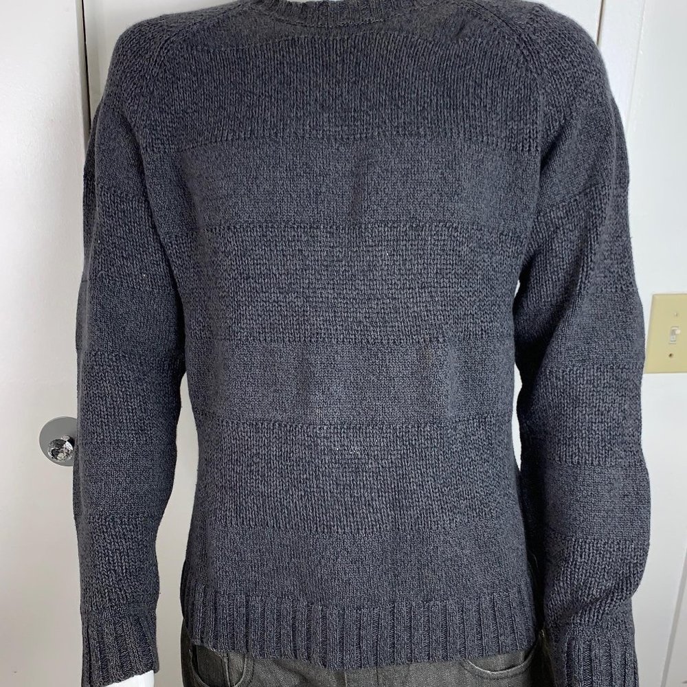 TIMBERLAND GREY 100% COTTON KNITTED SWEATER